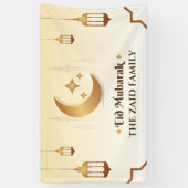 Individuell anpassbare Eid Mubarak Moderne Banner (Vertikal)