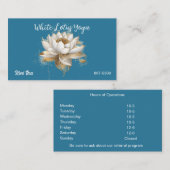 Individuell anpassbare einfache Visitenkarte (Vorne/Hinten)