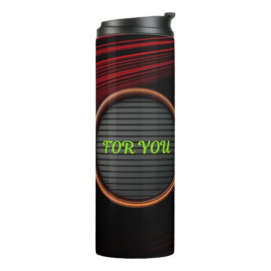 Individuell anpassbare einzigartige Thermal Tumble Thermosbecher (Nach links gedreht)