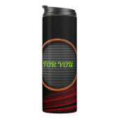 Individuell anpassbare einzigartige Thermal Tumble Thermosbecher (Nach rechts gedreht)