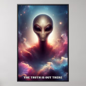 Individuell anpassbare Extraterrestrische Lebensfo Poster (Vorne)