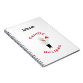 Individuell anpassbare Familienrezepte Buch Italie (Rechte Seite)