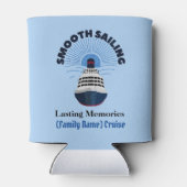 Individuell anpassbare Familienurlaub Smooth Saili Dosenkühler (Rückseite)