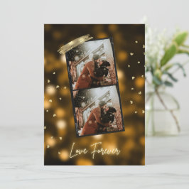 Individuell anpassbare Foto Flat Holiday Card Feiertagskarte