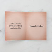 Individuell anpassbare Foto Frame Card - Geburtsta Karte (Innenseite)