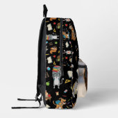 Individuell anpassbare Foto- und Namenskinder Bedruckter Rucksack (Links)