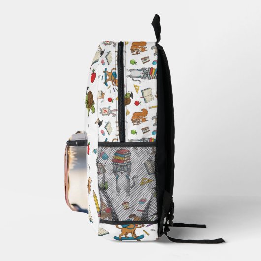 Individuell anpassbare Foto- und Namenskinder Bedruckter Rucksack (Rechts)