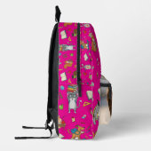 Individuell anpassbare Foto- und Namenskinder Bedruckter Rucksack (Links)