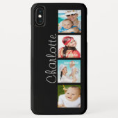 Individuell anpassbare FotoCollage Case-Mate iPhone Hülle (Rückseite)