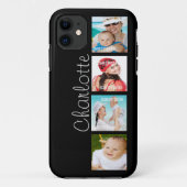 Individuell anpassbare FotoCollage Case-Mate iPhone Hülle (Rückseite)