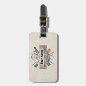 Individuell anpassbare Handyhandwerkzeuge struktur Gepäckanhänger (Vorderseite vertikal)