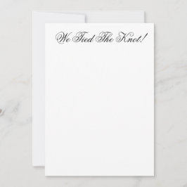 individuell anpassbare Hochzeitskarten Ankündigung