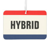 Individuell anpassbare Hybrid-Werbeaktion für Auto Autolufterfrischer (Rückseite)