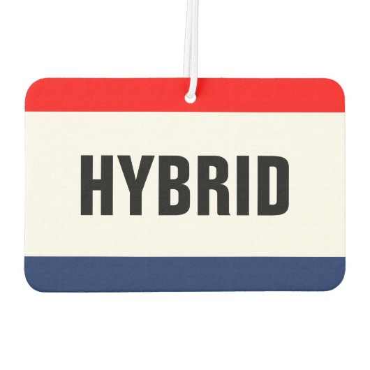 Individuell anpassbare Hybrid-Werbeaktion für Auto Autolufterfrischer (Rückseite)