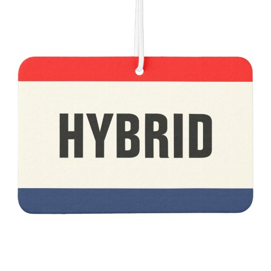 Individuell anpassbare Hybrid-Werbeaktion für Auto Autolufterfrischer (Vorderseite)