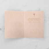 Individuell anpassbare Inspirationskarte Bluben je Dankeskarte (Innenseite)