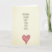 individuell anpassbare Karte für Krebspatienten (Vorderseite)