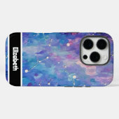 Individuell anpassbare kosmische Leinwand Telefona Case-Mate iPhone Hülle (Rückseite (Horizontal))