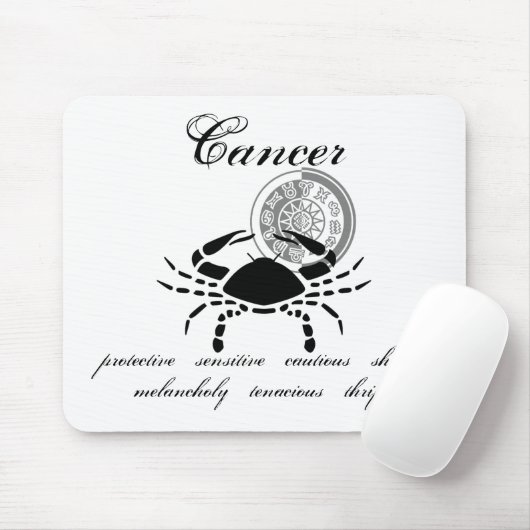 Individuell anpassbare Krebsarten im griechischen  Mousepad (Mit Mouse)