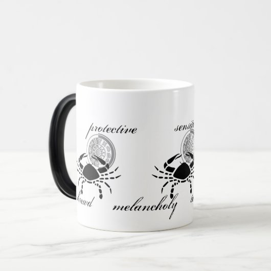 Individuell anpassbare Krebsarten im griechischen Verwandlungstasse (Vorderseite Links)