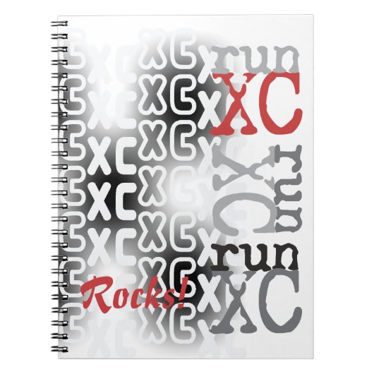 Individuell anpassbare, länderübergreifende XC-Typ Notizblock (Vorderseite)