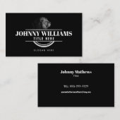 Individuell anpassbare Lion Business Cards Visitenkarte (Vorne/Hinten)