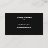 Individuell anpassbare Lion Business Cards Visitenkarte (Rückseite)