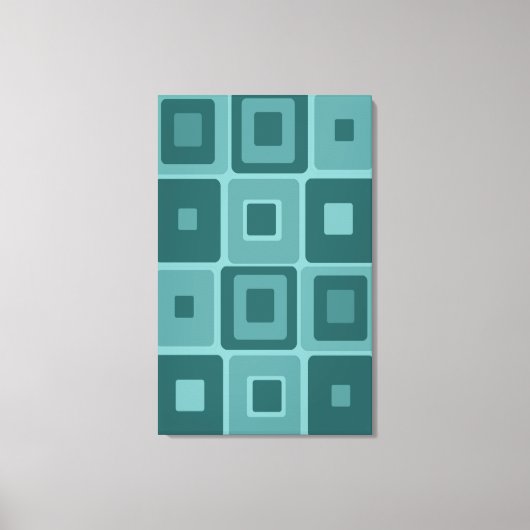 Individuell anpassbare Mod Art auf Leinwand (Vorderseite)