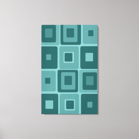 Individuell anpassbare Mod Art auf Leinwand (Vorderseite)