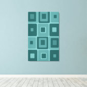 Individuell anpassbare Mod Art auf Leinwand (Insitu (Holzboden))