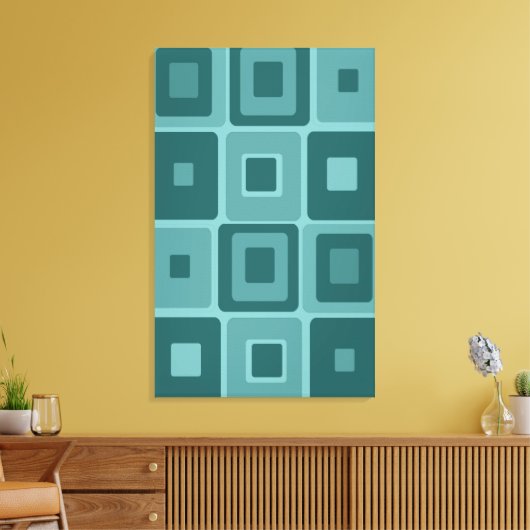 Individuell anpassbare Mod Art auf Leinwand (Insitu (Wohnzimmer))