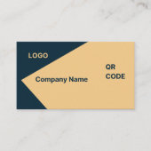 Individuell anpassbare, moderne Visitenkarte (Vorderseite)