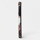 Individuell anpassbare Monogram Coffeeholic Handy  Case-Mate iPhone Hülle (Hinten/Links)