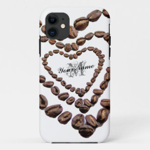Individuell anpassbare Monogram Coffeeholic Handy  Case-Mate iPhone Hülle