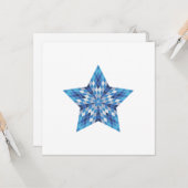 Individuell anpassbare Mosaik-Sternexplosion Karte (Vorderseite/Rückseite Beispiel)