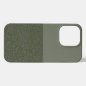 Individuell anpassbare Moss Green iPhone Case Hülle (Rückseite (Horizontal))