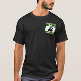 Individuell anpassbare Nachbarschafts-Vater Green T-Shirt