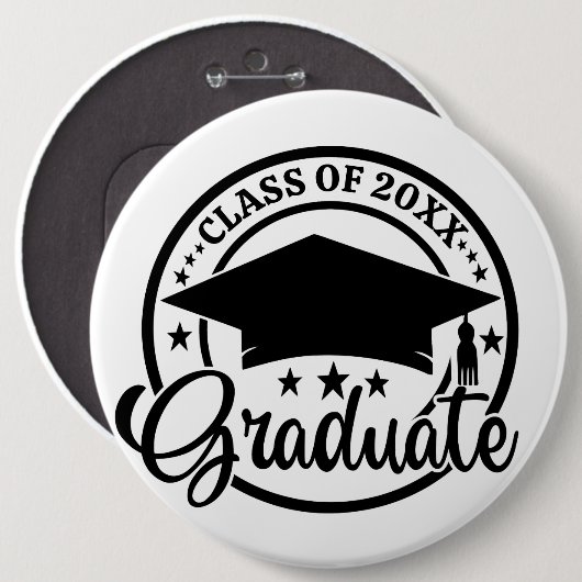 Individuell anpassbare Personal Class von 20XX Gra Button (Vorne & Hinten)