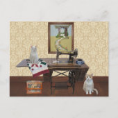 Individuell anpassbare Postkarte für Seambetont & (Vorderseite)