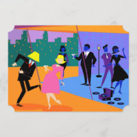 Individuell anpassbare Retro Urban Dach Party Einl