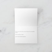 Individuell anpassbare Save the Date Card : Ehesch Ankündigung (Innenseite)