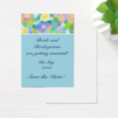 Individuell anpassbare Save the Date Card, Frühlin (Schreibtisch)