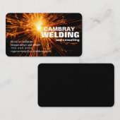 Individuell anpassbare Schweissberater-Visitenkart Visitenkarte (Vorne/Hinten)