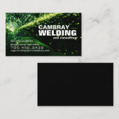 Individuell anpassbare Schweißberatungskarten Visitenkarte (Vorne/Hinten)