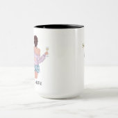 Individuell anpassbare Tasse für die besten Freund (Zentrum)