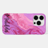 Individuell anpassbare Telefonnummern - Stilvoller Case-Mate iPhone Hülle (Rückseite (Horizontal))