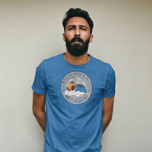 Individuell anpassbare Vintage Anästhesie/CRNA T-Shirt