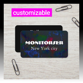 Individuell anpassbare Visitenkarte | Modern