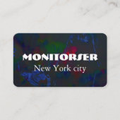 Individuell anpassbare Visitenkarte | Modern (Vorderseite)