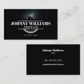 Individuell anpassbare Visitenkarten für Reisende Visitenkarte (Vorne/Hinten)